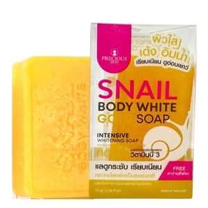 Snail Body White Gold Soap by Precious Skin Thailand